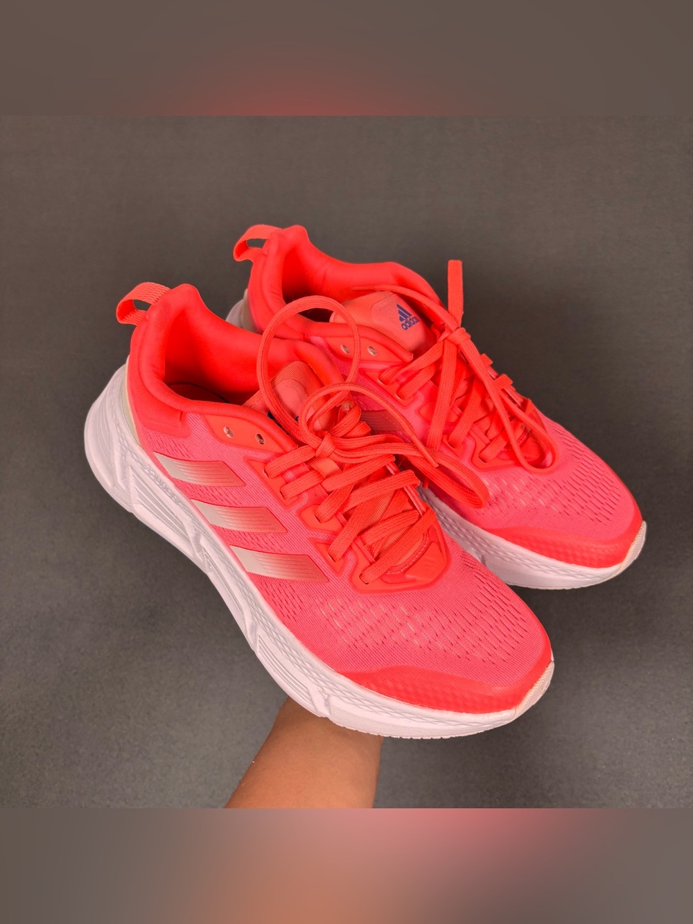 Adidas Womens Questar GZ0612 Pink Running Shoes Sneakers Size 8